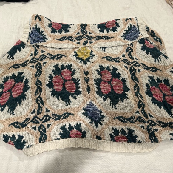 Anthropologie floral cocoon cardigan xs/s - Picture 7 of 10